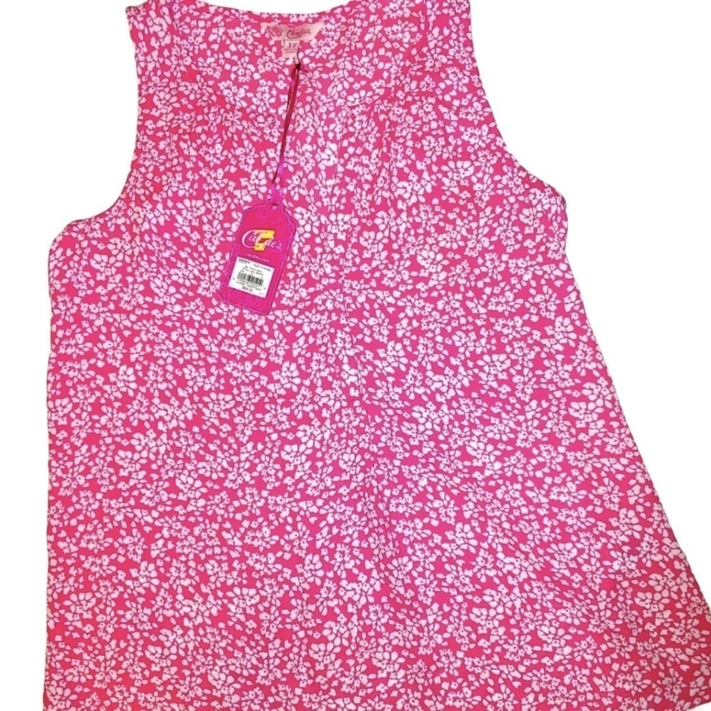 NWT Sleeveless Tunic Blouse XS